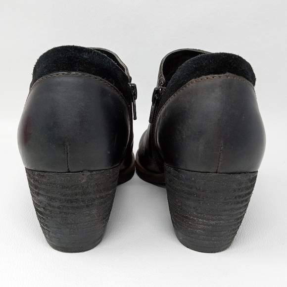 KORK-EASE KORKS Women Black Leather Chelsea Boot Size 7M - Picture 9 of 13